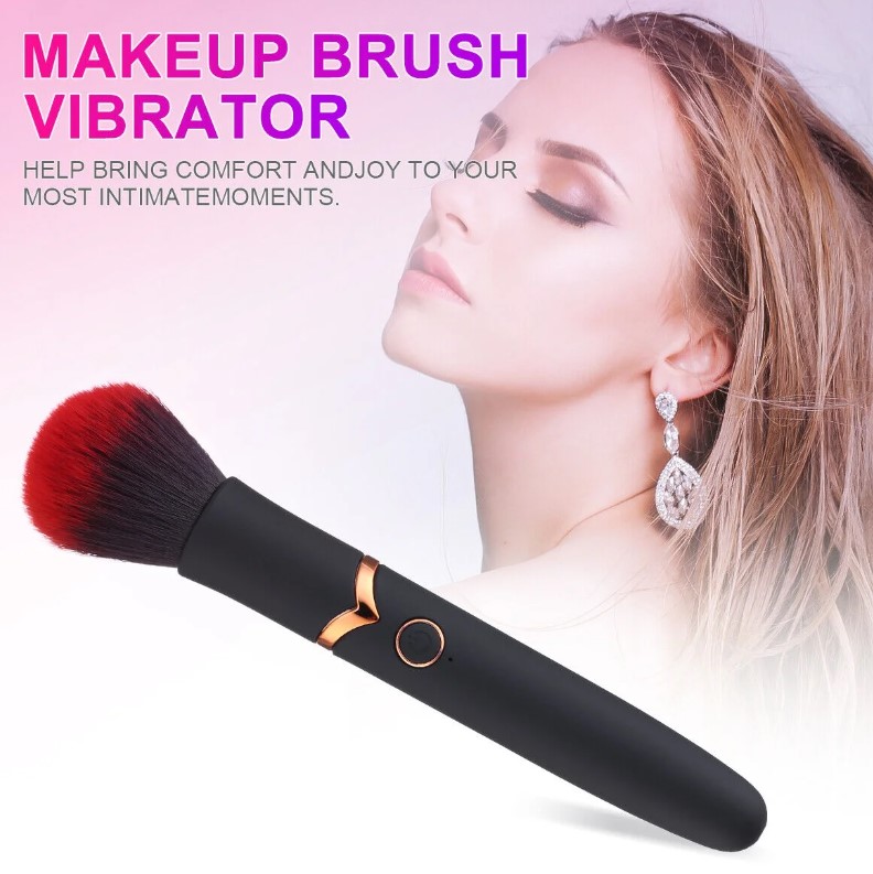 ZOPE SA132 Vibrator Model Kuas Make Up USB Rechargeable Dildo