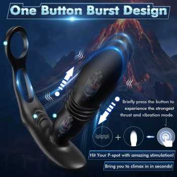 HESEEK HE12 Vibrator Sex Toys USB Charging Bluetooth App Maju Mundur