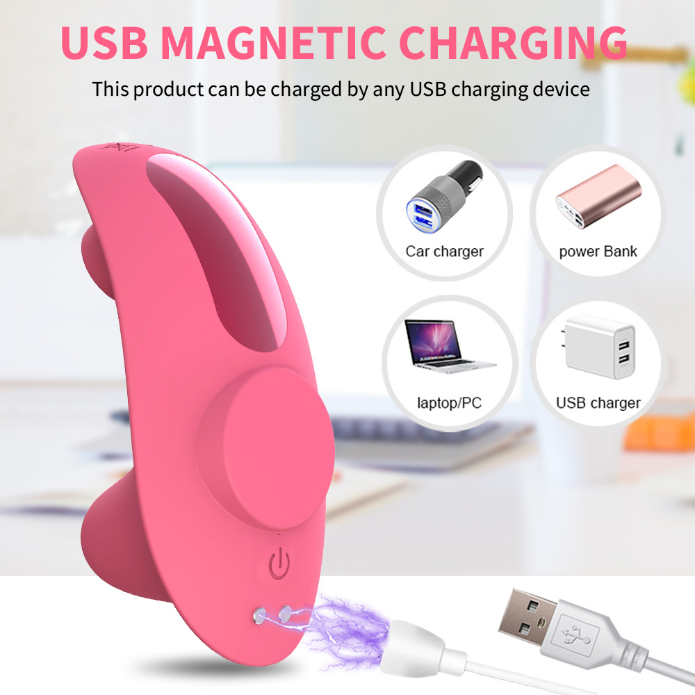 IUOUI IU10 Mainan Seks Vibrator Vakum Dildo USB Charger Remote