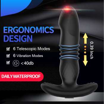 WONANA AP27 Vibrator Dildo Elektrik Maju Mundur Waterproof with Remote Control - Gambar 7