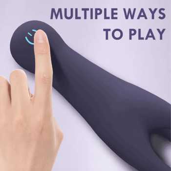 BIRXY BR10 Alat Pijat Tubuh Elektrik Waterproof Vibrator 10 Speed - Gambar 4