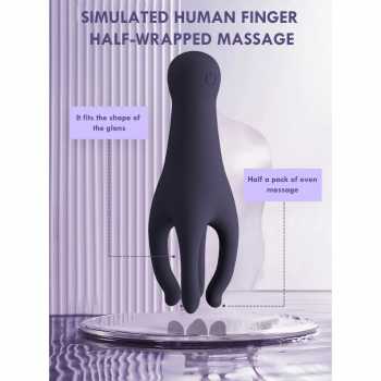 BIRXY BR10 Alat Pijat Tubuh Elektrik Waterproof Vibrator 10 Speed - Gambar 7