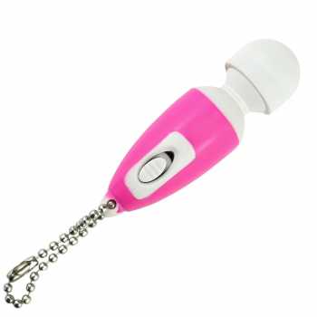 C33 RZL-236 Alat Pijat Tubuh Elektrik Mini Vibrator Massage Stick Keychain