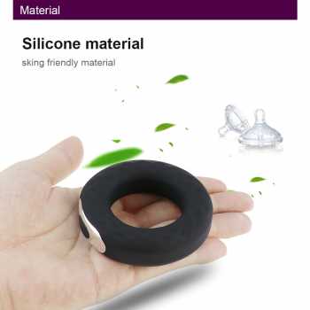 COCOLILI B2150 Ring Relaksasi Pijat Elektrik Pria Silicone Ring