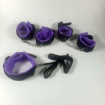 Cozy CZ440 Feel Set Tali Pengikat Kaki Tangan BDSM Bondage Sets Rope - Gambar 3