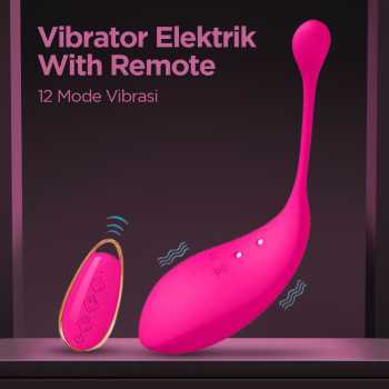UX TD001 Vibrator Pijat Tubuh Elektrik Multifungsi with Remote