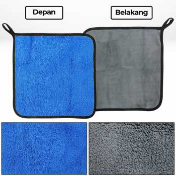 Xinyuan Kain Lap Microfiber Premium Mobil Multifungsi 611 GSM 30x30cm