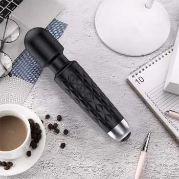 XMPQ G200 Alat Pijat Tubuh Elektrik Powerful Vibrator Magic Wand 21 Mode